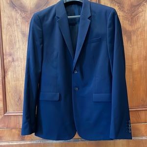 Navy blue COS wool sport coat.